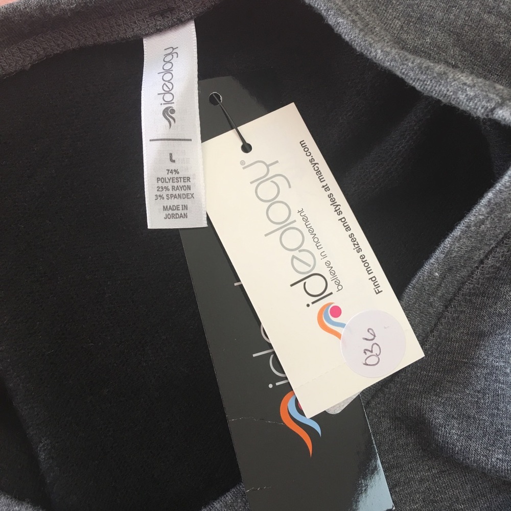 NWT Ideology Charcoal Heather Sweatshirt Size L - Picture 6 of 8